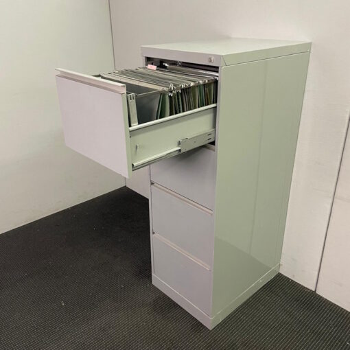 4 Drawer Filing Cabinet - SOLD - Image 4