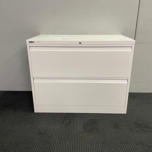 2 Drawer Lateral Filing Cabinet - SOLD - Image 2