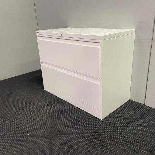 2 Drawer Lateral Filing Cabinet - SOLD - Image 3