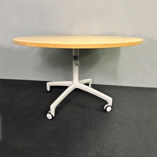 Mobile Round Table with Castors - 1200mm in Diameter - SOLD