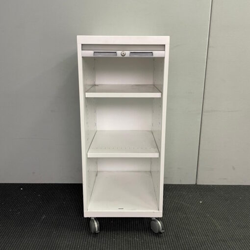 Mobile Tambour Door Cabinet - 460W x 1120H x 580D - SOLD - Image 4