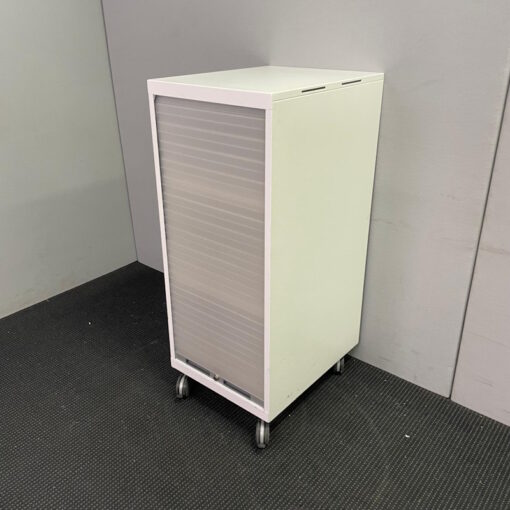 Mobile Tambour Door Cabinet - 460W x 1120H x 580D - SOLD - Image 3
