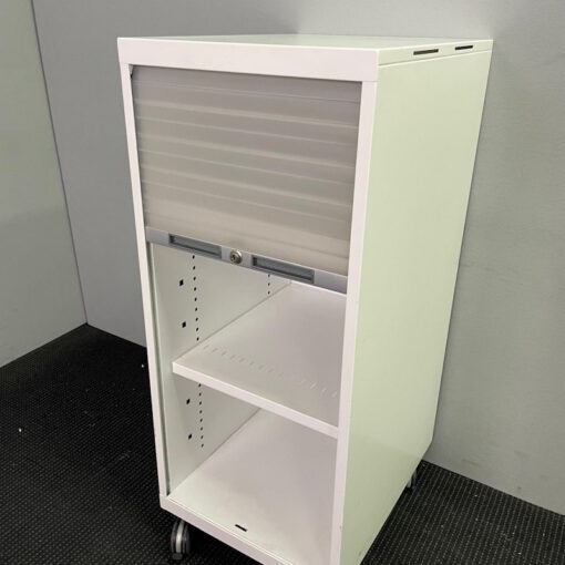 Mobile Tambour Door Cabinet - 460W x 1120H x 580D - SOLD - Image 5