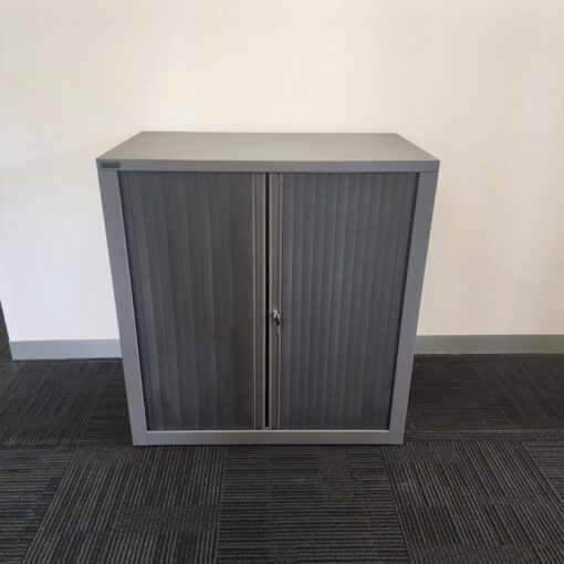 Tambour Door Cabinet - 900W x 950H x 510D - SOLD - Image 2