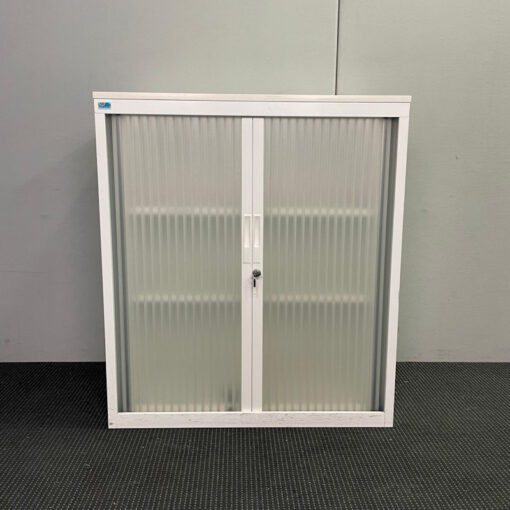Tambour Door Cabinet - 900W x 1020H x 480D - SOLD