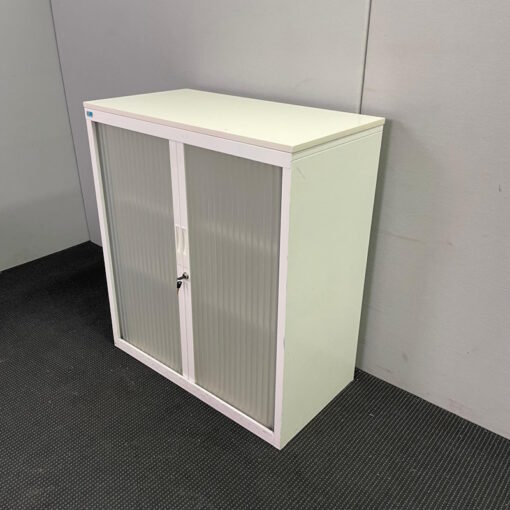 Tambour Door Cabinet - 900W x 1020H x 480D - SOLD - Image 3