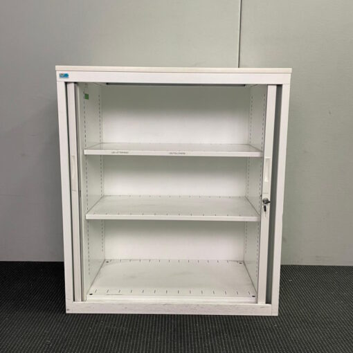 Tambour Door Cabinet - 900W x 1020H x 480D - SOLD - Image 4