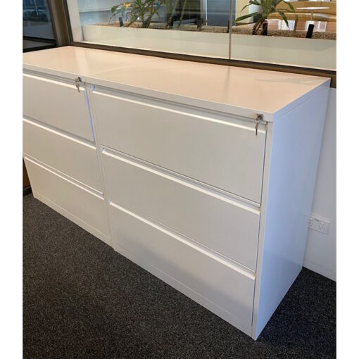 3 Drawer Lateral Filing Cabinet - SOLD - Image 2