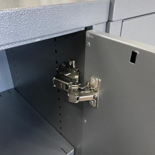 Heavy Duty Stationery Cabinet – 900W x 1200H x 500D  - SOLD - Image 4