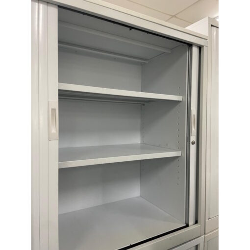 Tambour Door Cabinet - 900W x 1090H x 480D - SOLD - Image 2