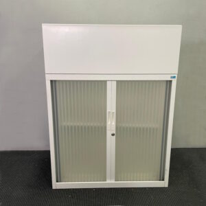Tambour Door Cabinet with Planter Box - 900W x 1200H x 480D - 1 available