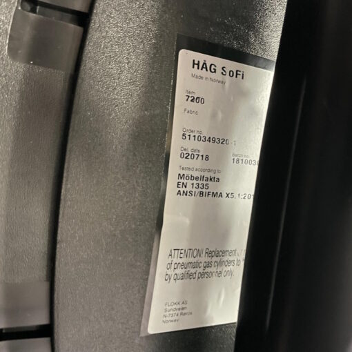 HÅG SoFi 7200 Office Chair – SOLD - Image 9