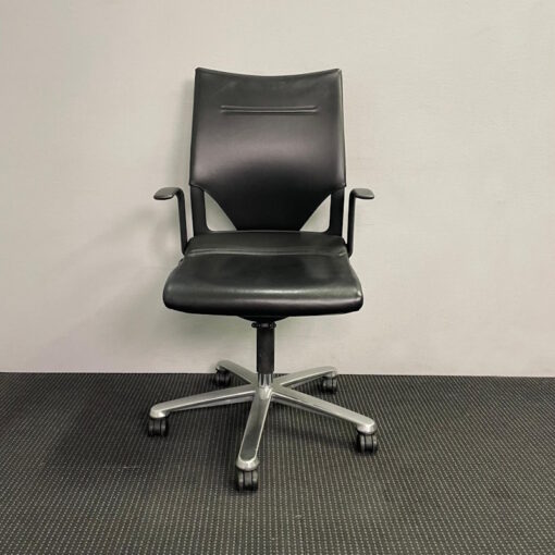Modus Leather Chair by Wilkhahn - SOLD