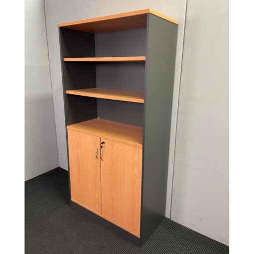 Bookcase with Cupboard - SOLD - Image 2