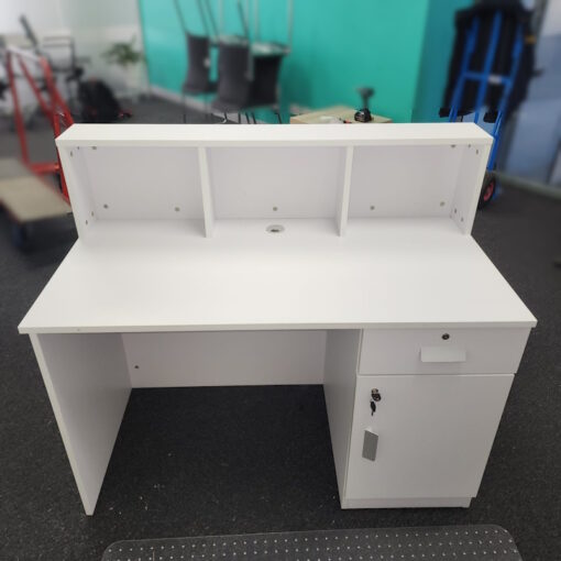Reception Desk 1200 x 600 - SOLD - Image 3
