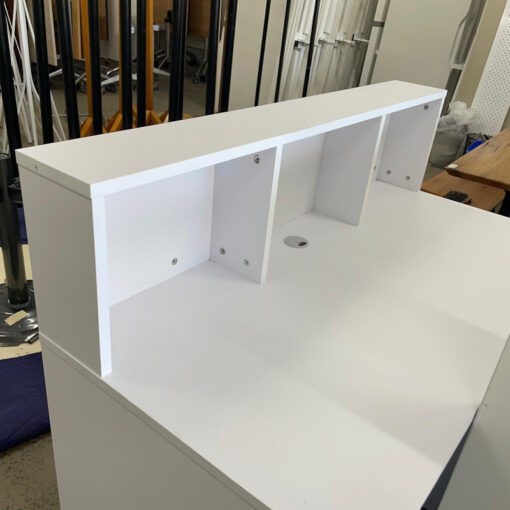 Reception Desk 1200 x 600 - SOLD - Image 4