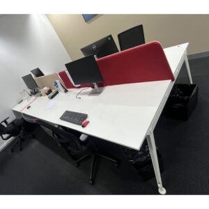 4 Person Desk - 3600 x 1600 - 5 available