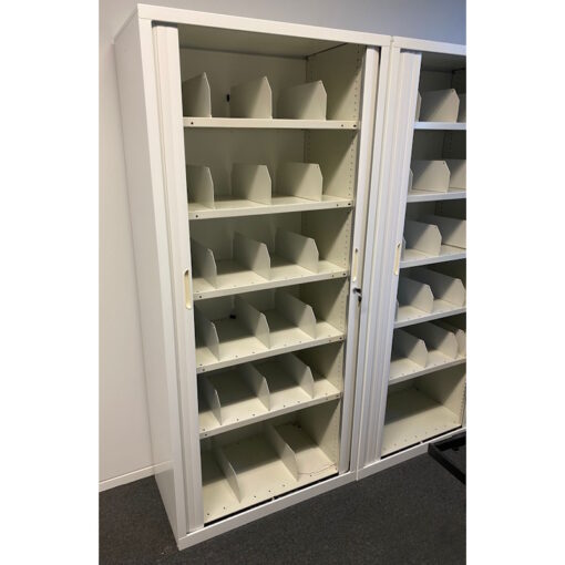 Tambour Door Cabinet - 900W x 1980H x 460D - SOLD - Image 3