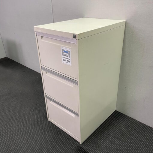 3 Drawer Filing Cabinet - SOLD - Image 4