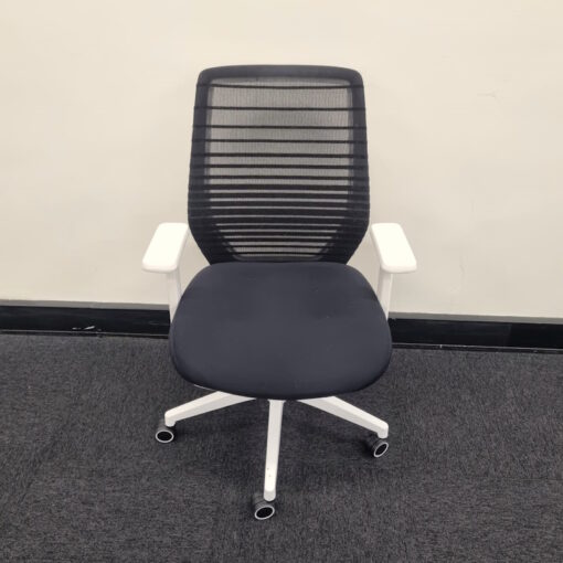 Mesh Back Black Office Chair - SOLD - Image 3