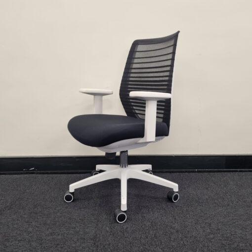 Mesh Back Black Office Chair - SOLD - Image 2