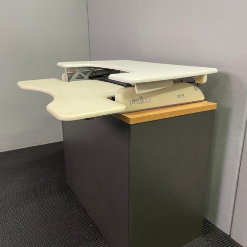 VARIDESK Pro Plus 36" - Height-Adjustable Standing Desk - SOLD - Image 6