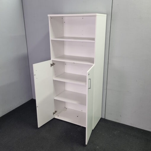 Bookcase with Cupboard - 800W x 450D x 1870H - SOLD - Image 3