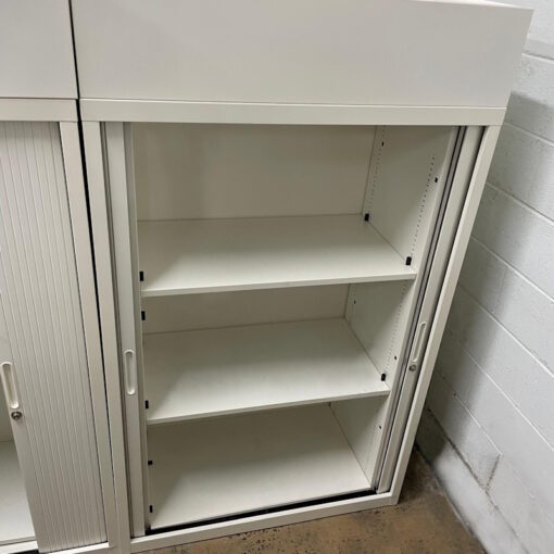Tambour Door Cabinet with Planter Box - 900W x 1520H x 450D - SOLD - Image 2