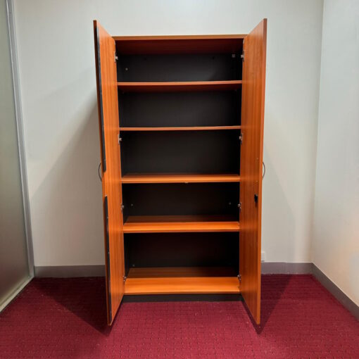 Stationery Cupboard - 900W x 450D x 1800H - SOLD - Image 2