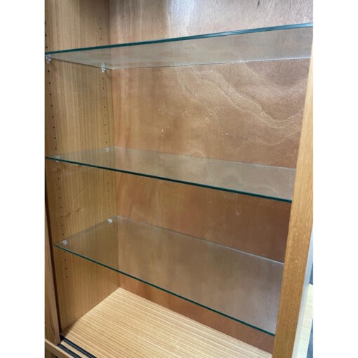 Glass Doors Display Storage Cupboard - 1500W x 355D x 2120H - SOLD - Image 5