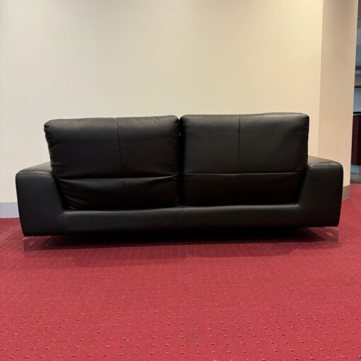 3-Seater Leather Sofa - SOLD - Image 5