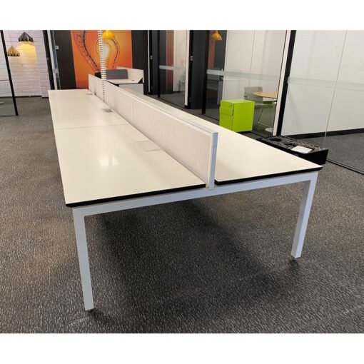 6/10 Person Desks with/without Partitions - 6 available - Image 3