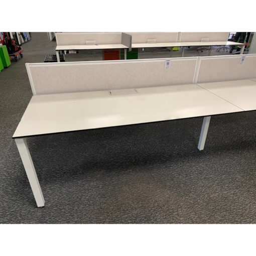 6/10 Person Desks with/without Partitions - 6 available - Image 2