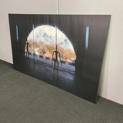 Canvas Painting with Frame 1660 x 1000 - SOLD - Image 2