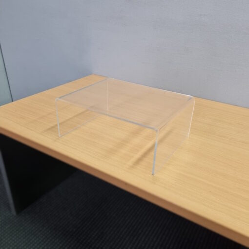 Large Desk Riser Acrylic Clear - 1 available - Image 2