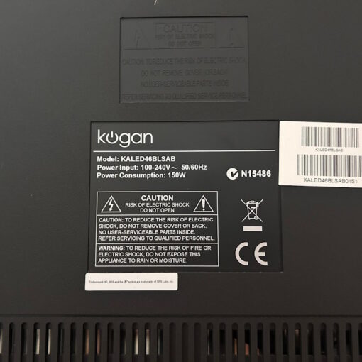 Kogan 46" Full HD TV KALED46BLSAB - 1 available - Image 4