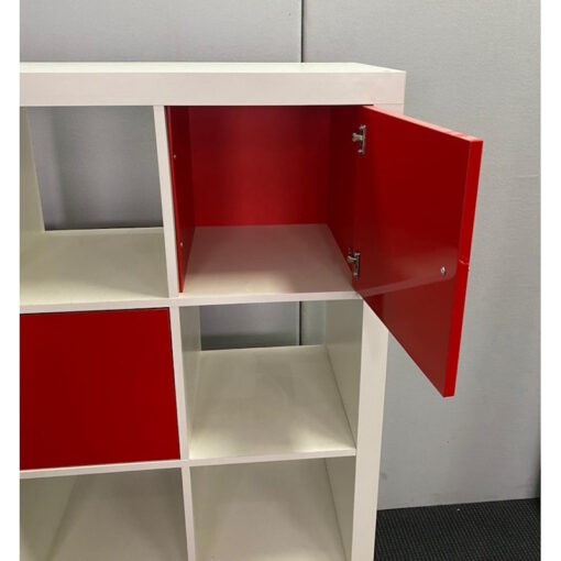 4 x 4 Cube Shelving Storage with Doors - SOLD - Image 4