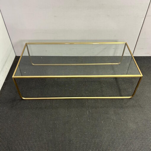 Glass Top Coffee Table 1300 x 650 x 365H - SOLD