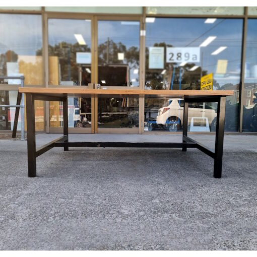 Meeting Table Solid Wood 1660 x 1300 - SOLD - Image 3