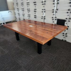 Rustic Solid Wood Conference Table 2200 x 1300 - 2 available