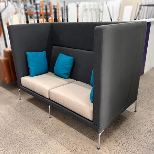 Schiavello Kayt Quiet Highback Two-Seater Sofa - SOLD - Image 2
