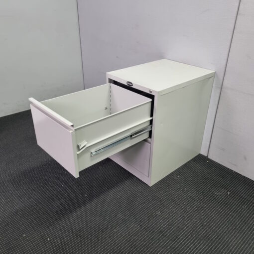 2 Drawer Filing Cabinet OfficeMax - SOLD - Image 4