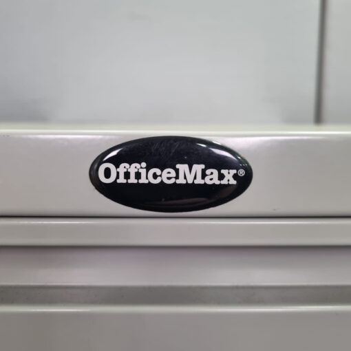 2 Drawer Filing Cabinet OfficeMax - SOLD - Image 5