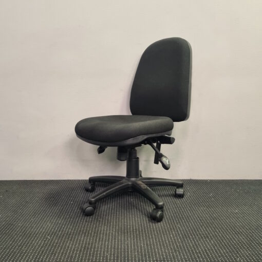 Black Office Chair - SOLD - Image 2