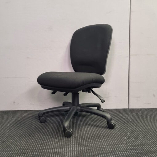 Black Office Chair - 2 available - Image 2