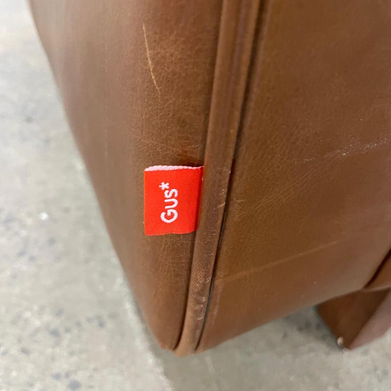 Embassy Leather Sofa 3 Seater by GUS - SOLD - Image 6