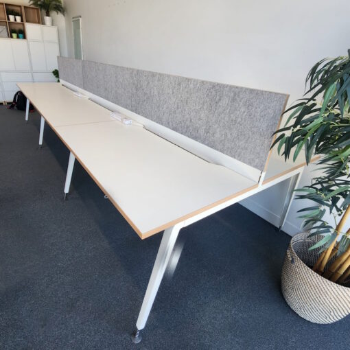 6 Person Desk - 4200 x 1530 - 1 available - Image 2