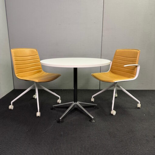 4-Way Castor & Swivel Office Chair - 6 available - Image 3