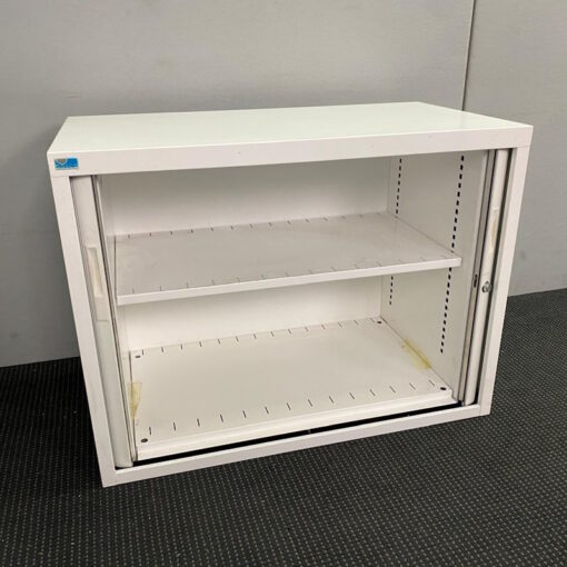 Tambour Door Cabinet Bosco – 900W x 685H x 480D - SOLD - Image 3