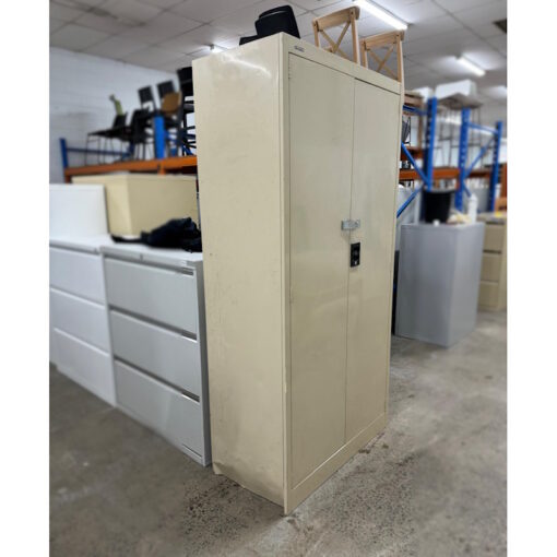 Stationery Cabinet Brownbuilt 1800H - SOLD - Image 3